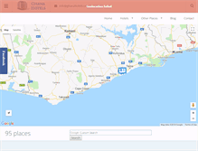 Tablet Screenshot of ghanahotels.org